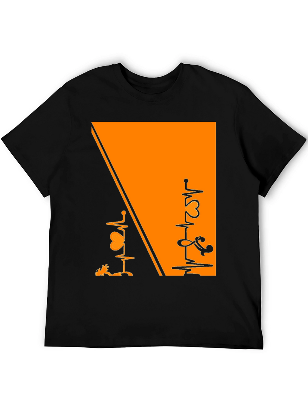 Heartbeat Music & Love Graphic Tee