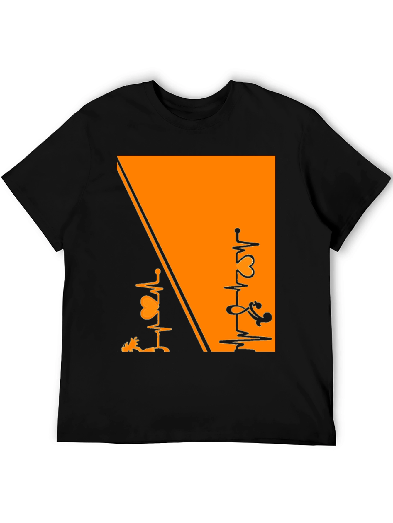 Heartbeat Music & Love Graphic Tee