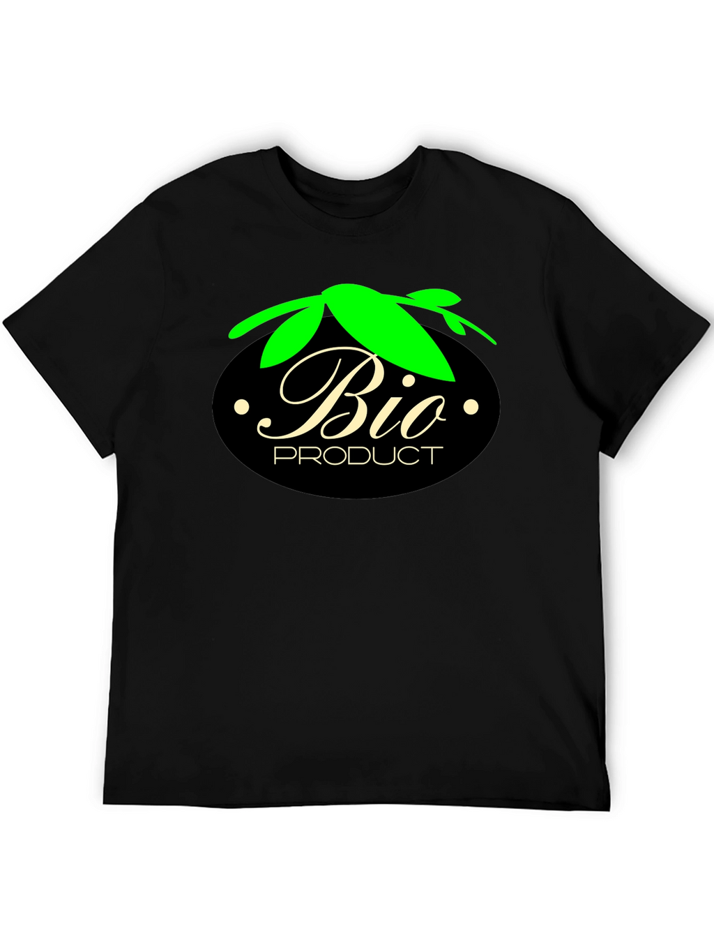 Bio Product Black T-Shirt - Eco-Friendly Style