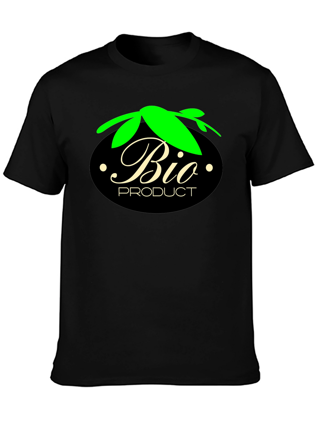 Bio Product Black T-Shirt - Eco-Friendly Style