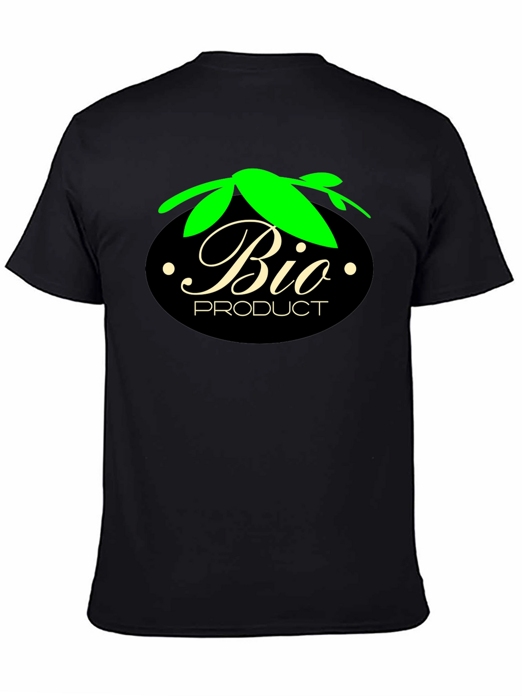 Bio Product Black T-Shirt - Eco-Friendly Style