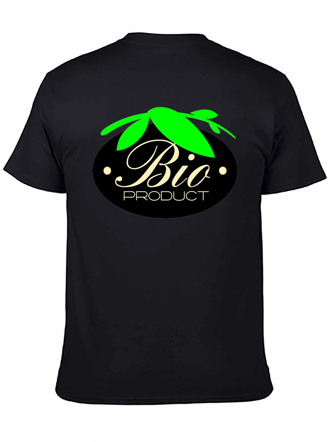 Bio Product Black T-Shirt - Eco-Friendly Style
