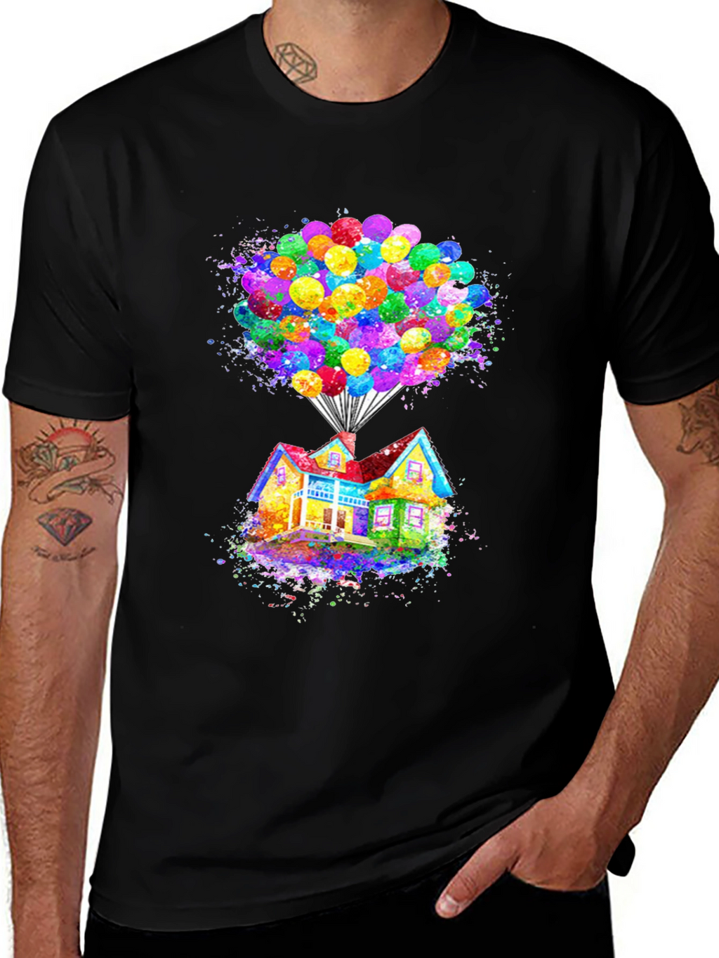 Up House Balloons T-Shirt