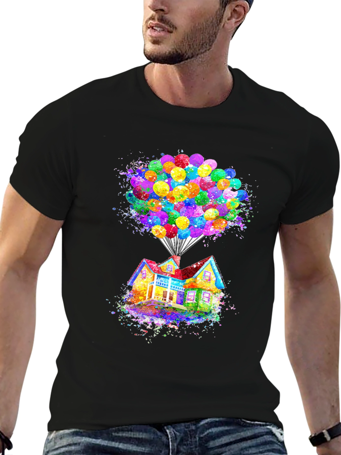 Up House Balloons T-Shirt
