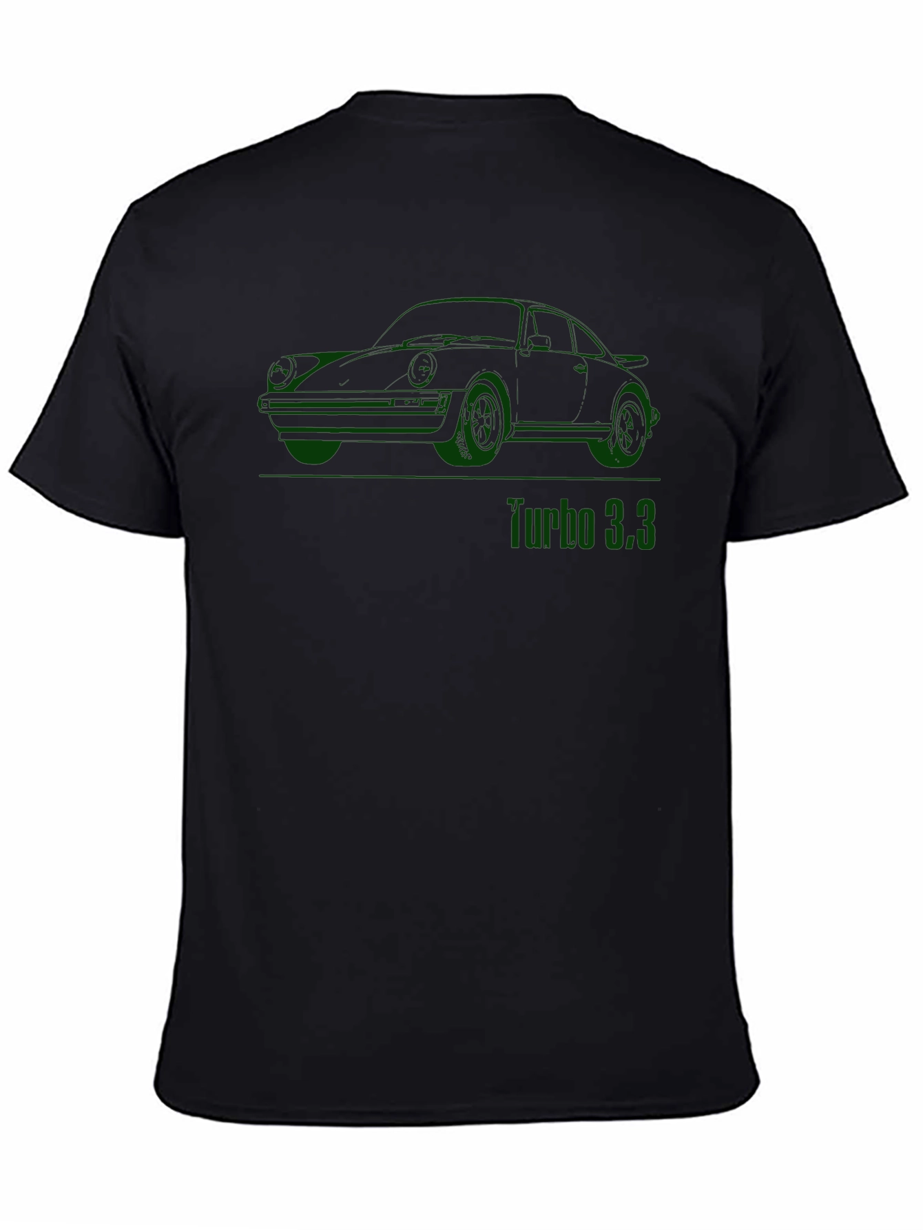 Porsche Turbo 3.3 T-Shirt - Classic Car Graphic Tee