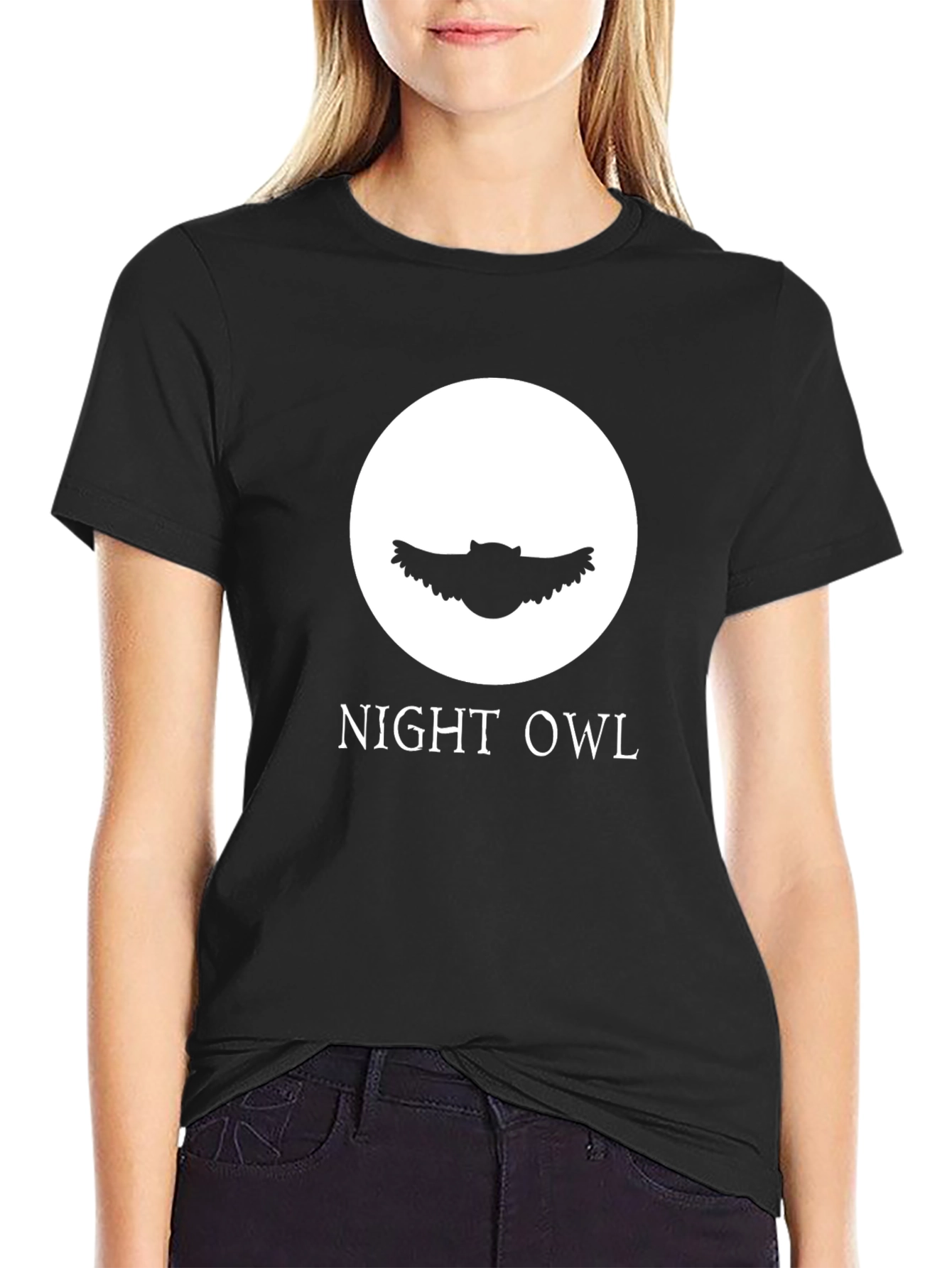 Night Owl Graphic Tee - Stylish and Comfortable