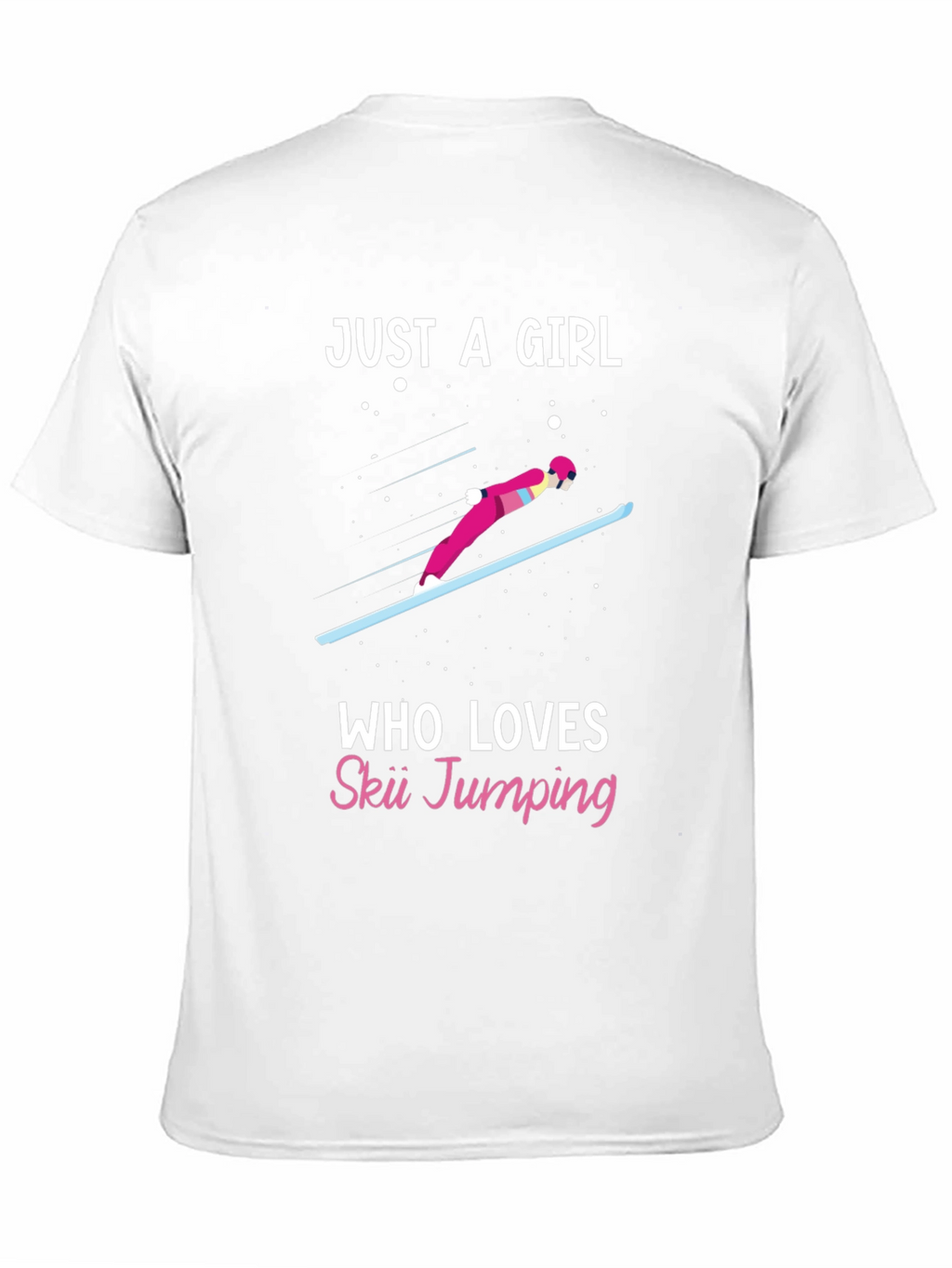 Ski Jumping Girls Tee - Winter Sports