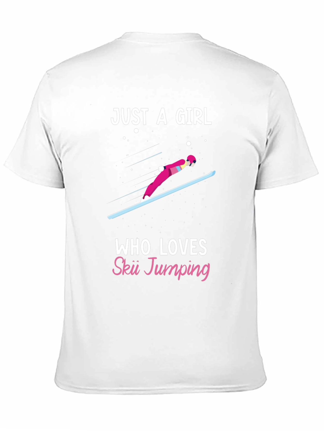 Ski Jumping Girls Tee - Winter Sports