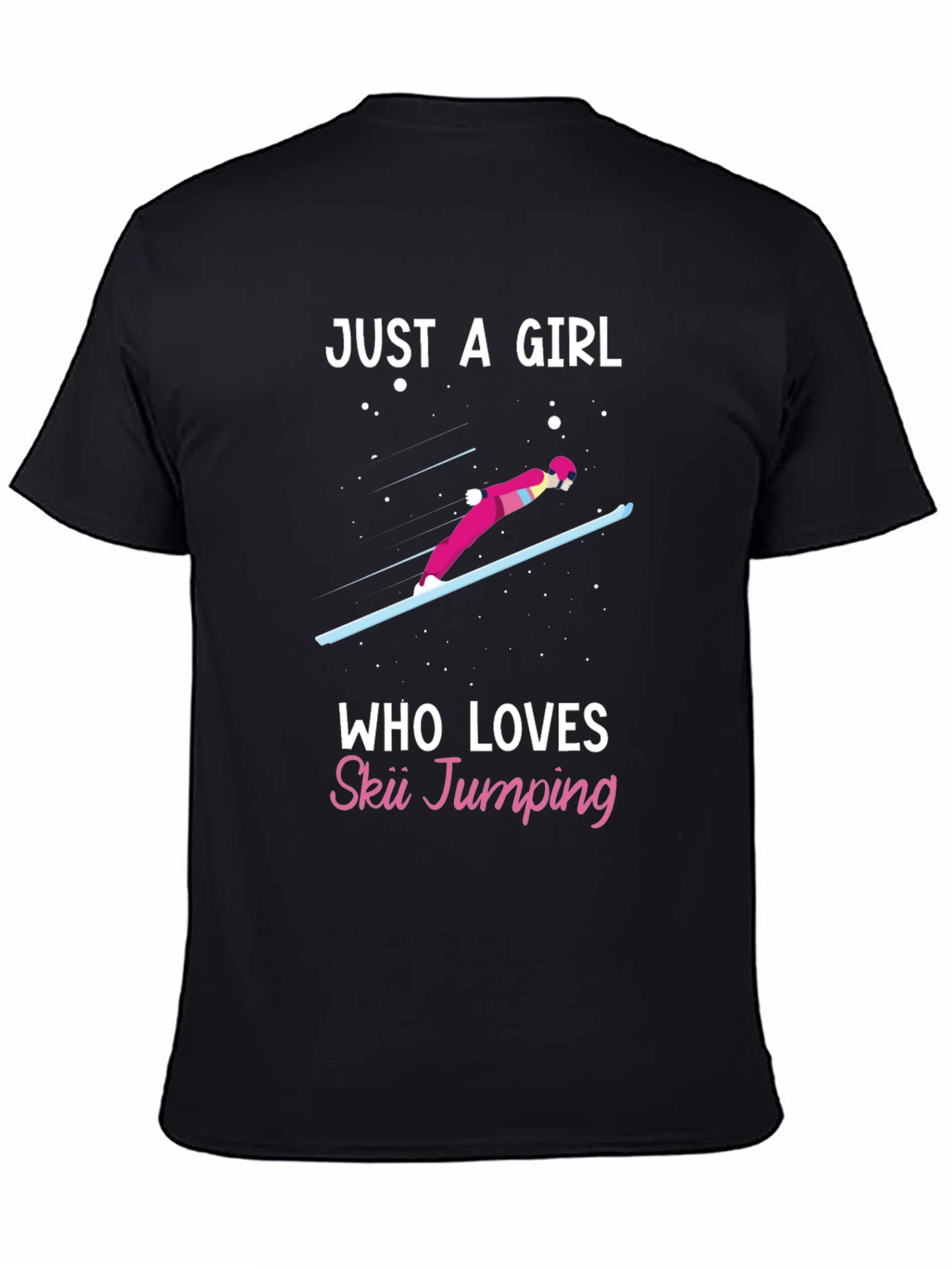 Ski Jumping Girls Tee - Winter Sports
