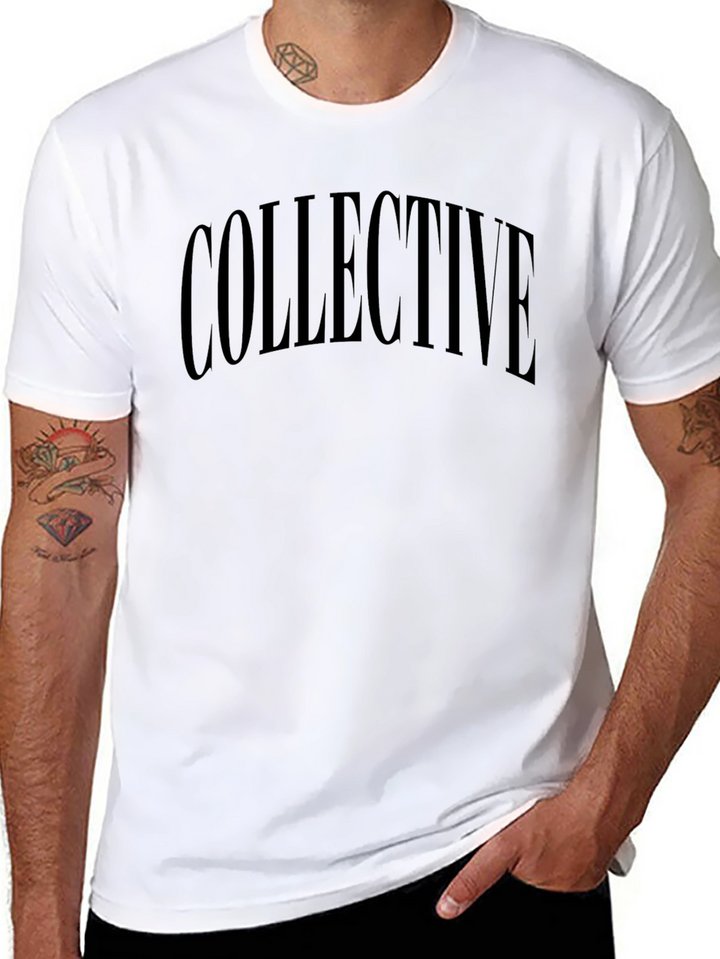 Collective Graphic Black T-Shirt