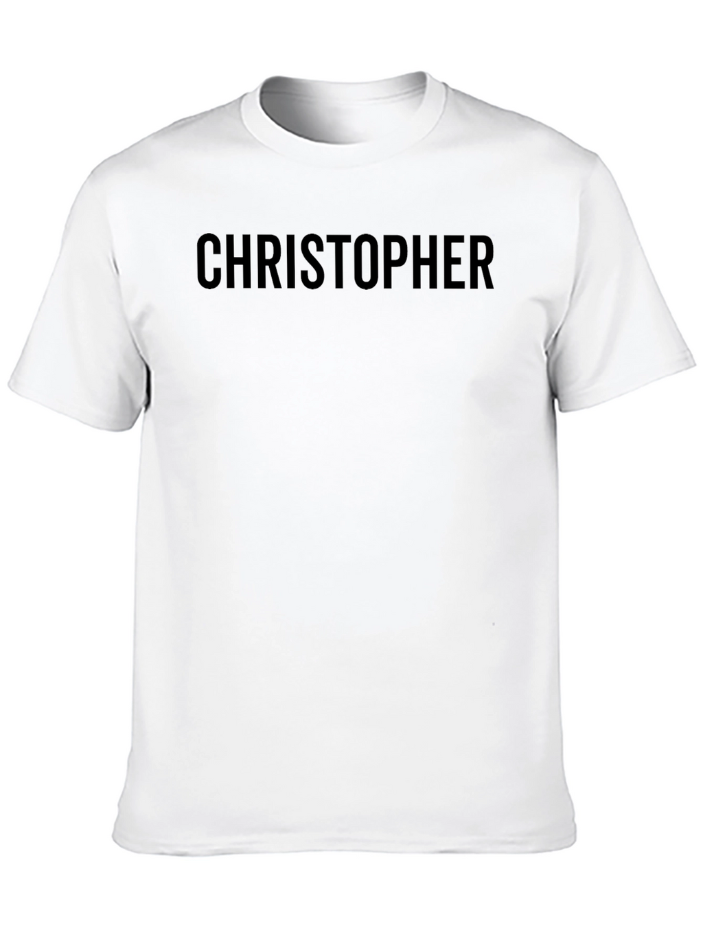 Mens Christopher Black Crew Neck T-Shirt