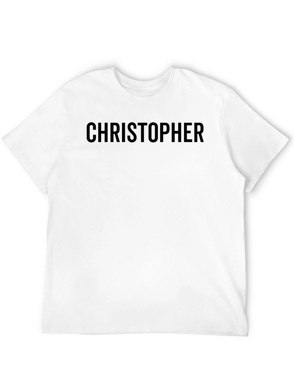 Mens Christopher Black Crew Neck T-Shirt