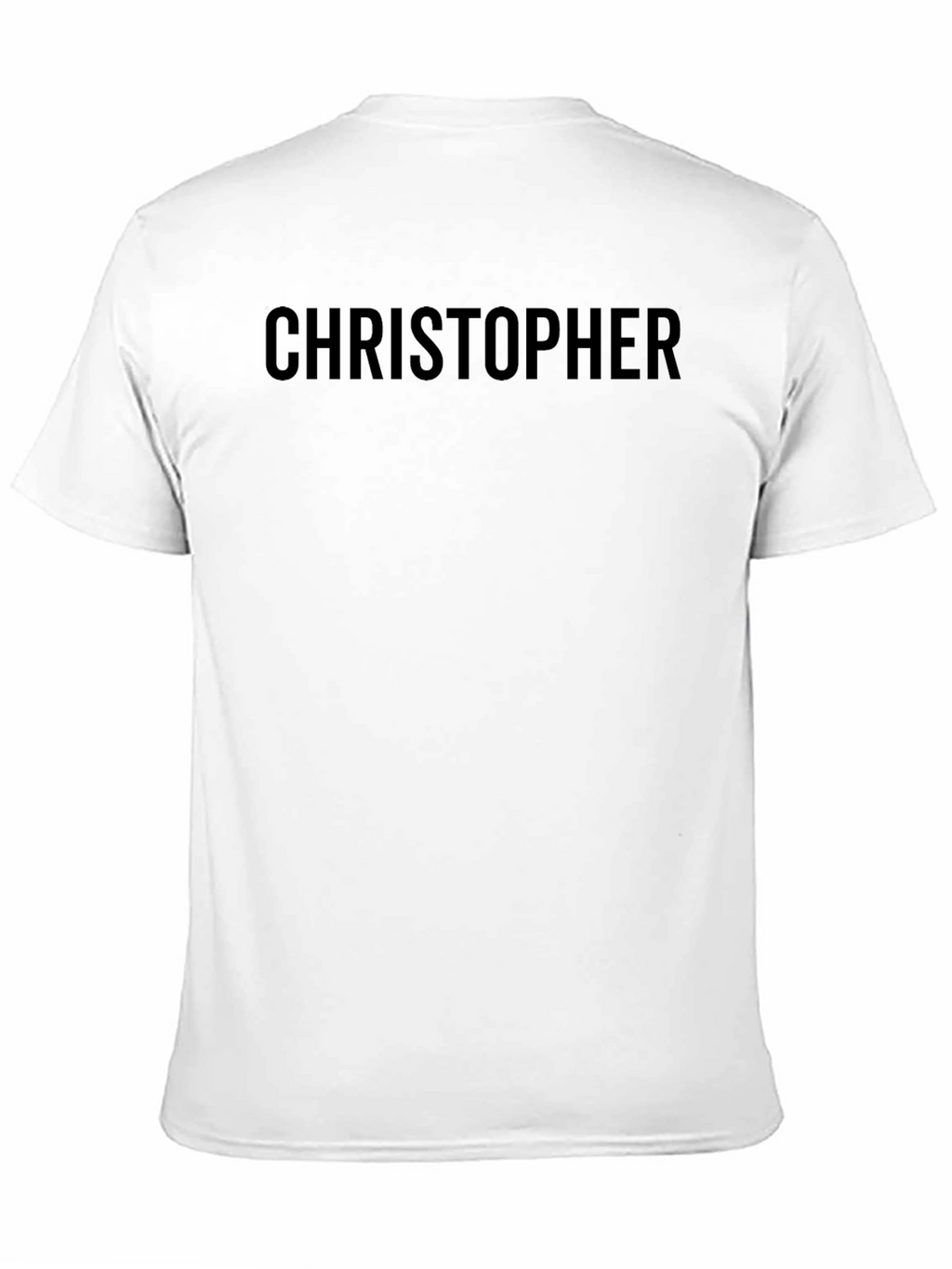 Mens Christopher Black Crew Neck T-Shirt