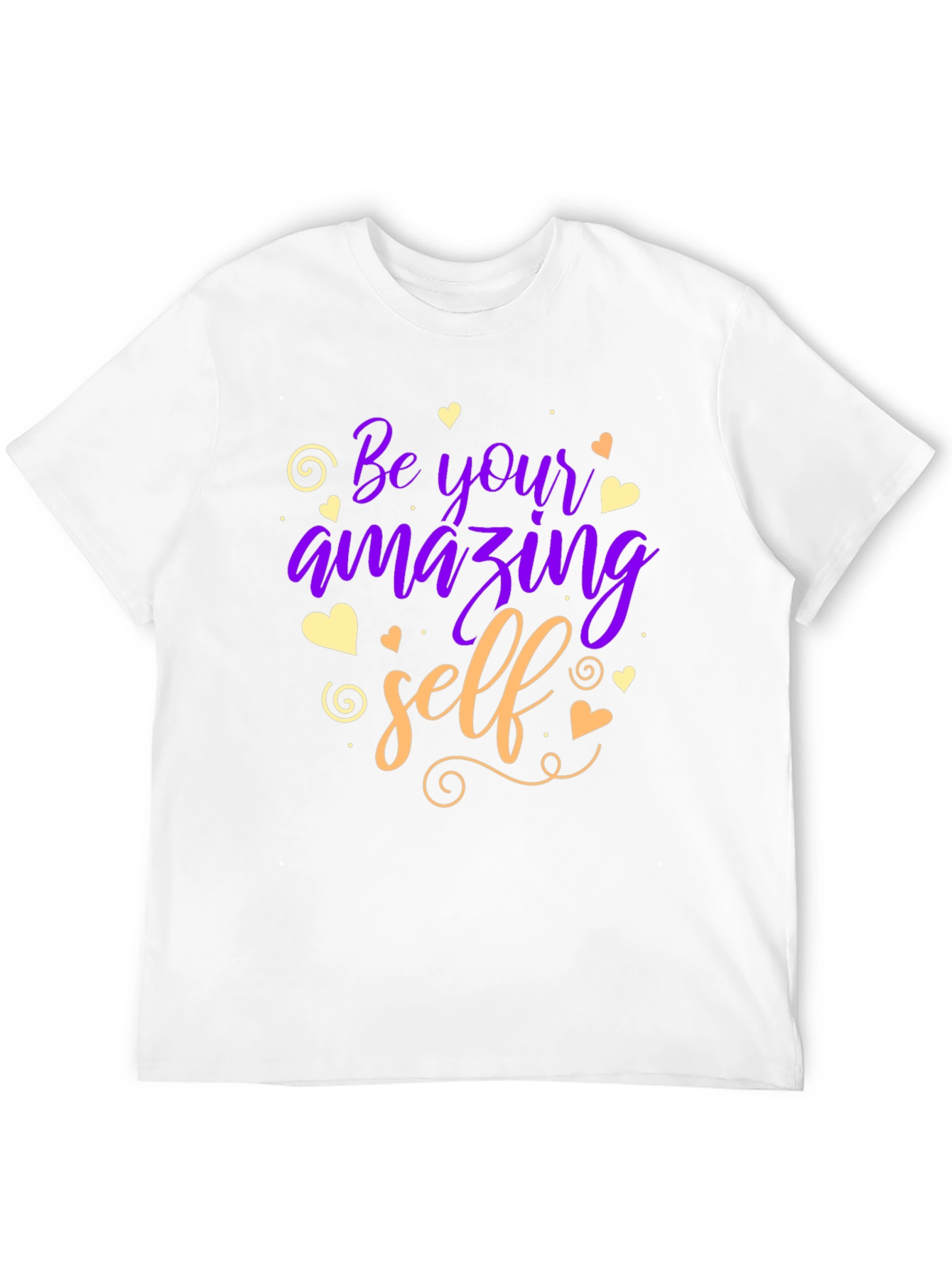 Be Your Amazing Self T-Shirt - Motivational Design