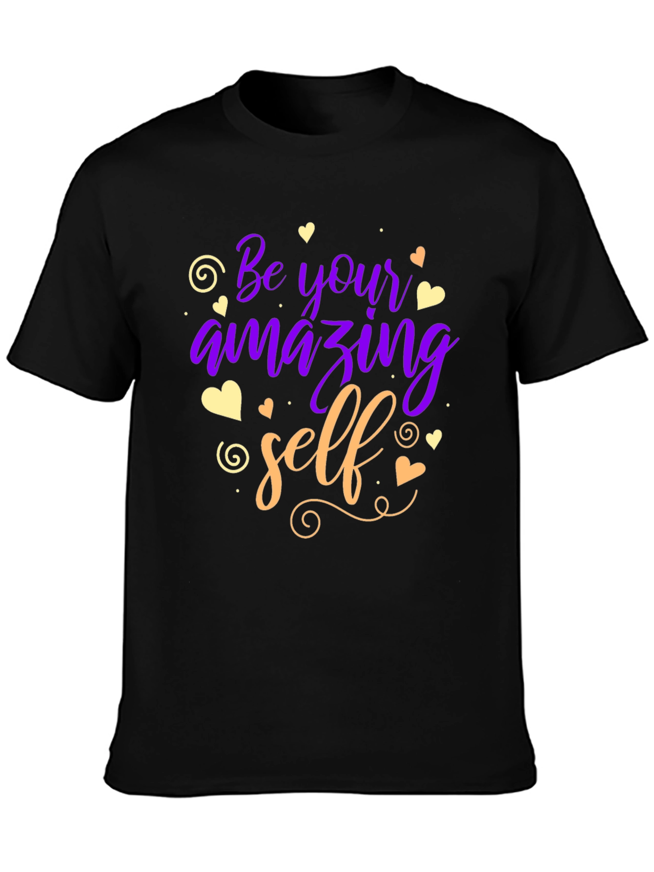 Be Your Amazing Self T-Shirt - Motivational Design