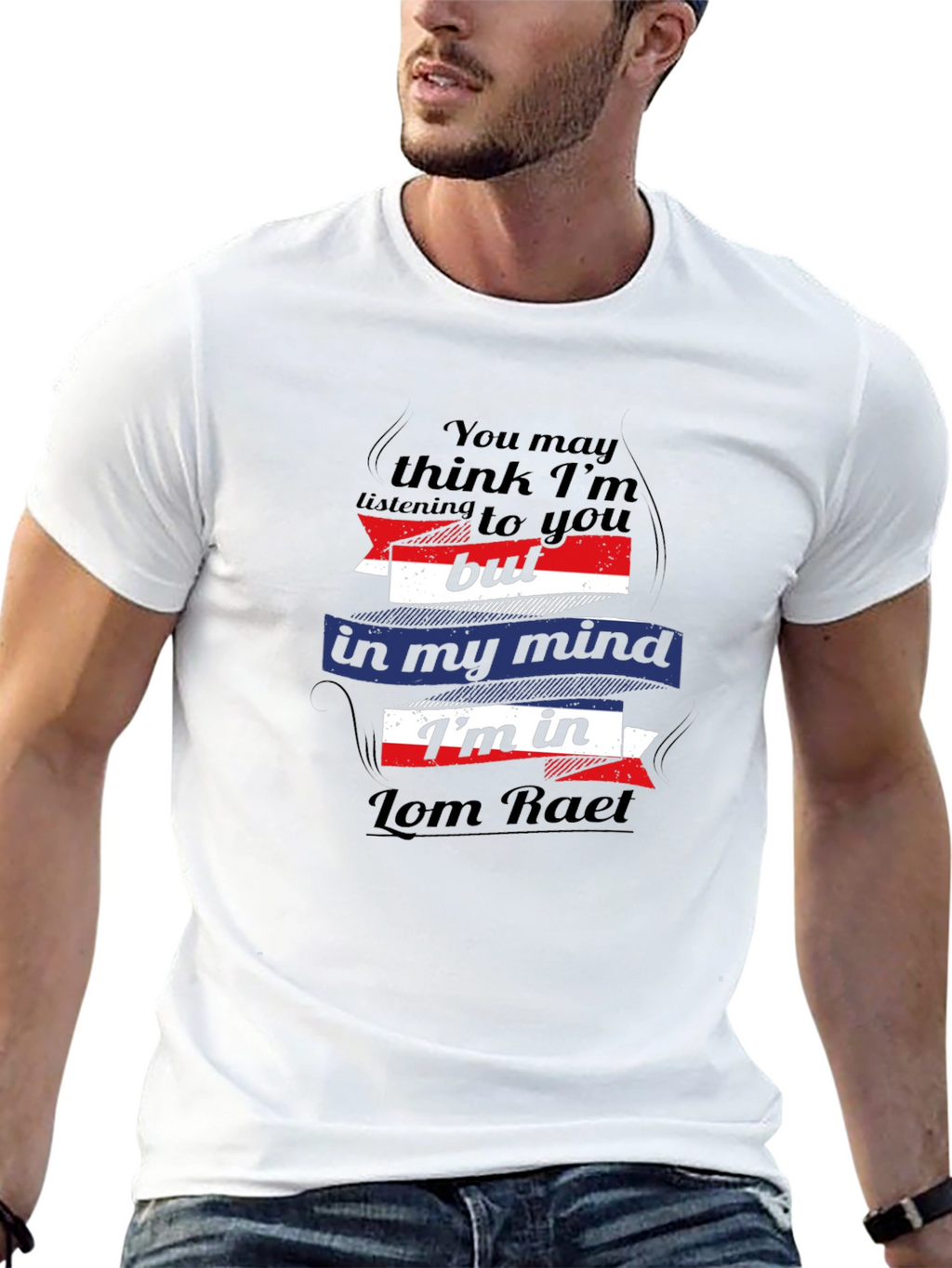 Lom Raet Mind T-Shirt - Quirky Graphic Tee