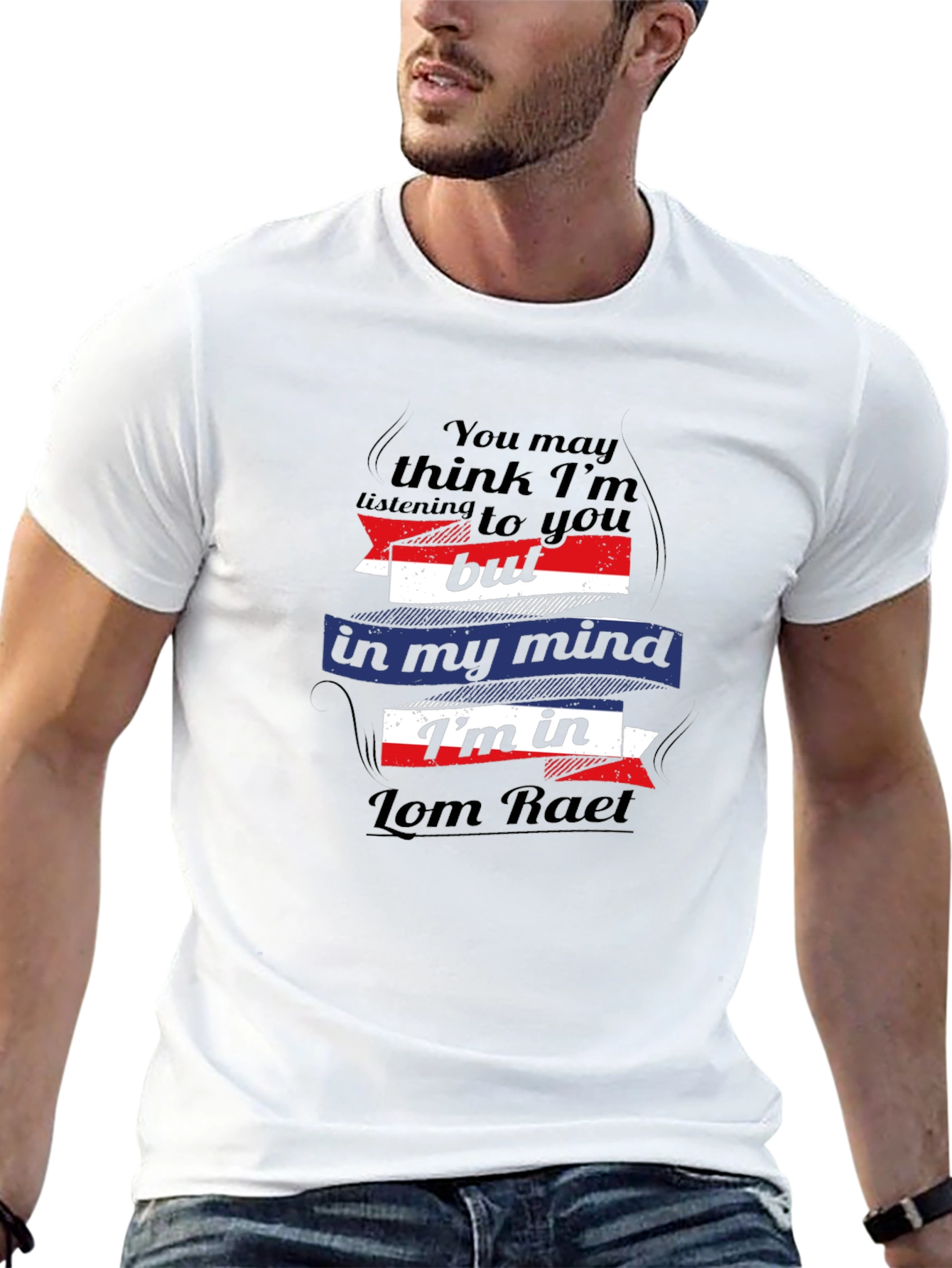 Lom Raet Mind T-Shirt - Quirky Graphic Tee