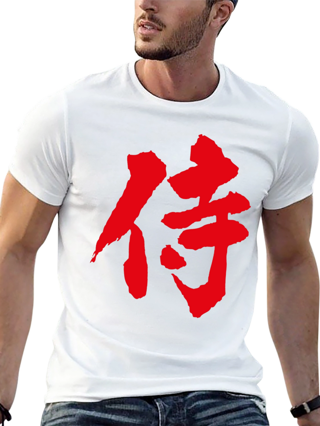 Samurai Kanji Black T-Shirt