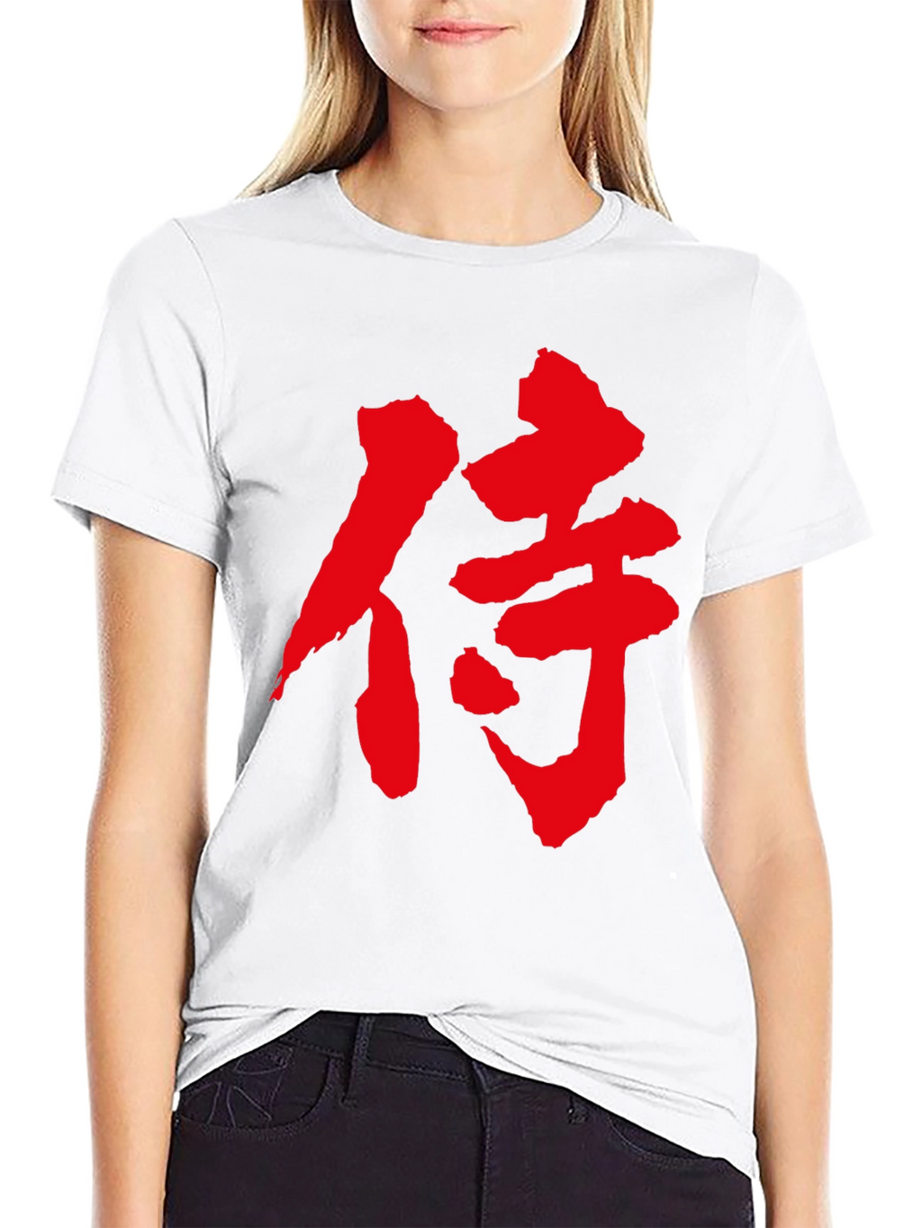 Samurai Kanji Black T-Shirt