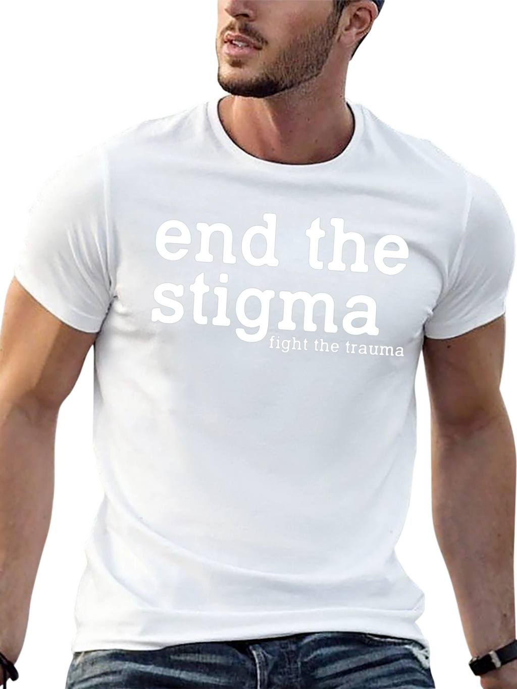 End The Stigma T-Shirt - Mental Health Awareness Tee