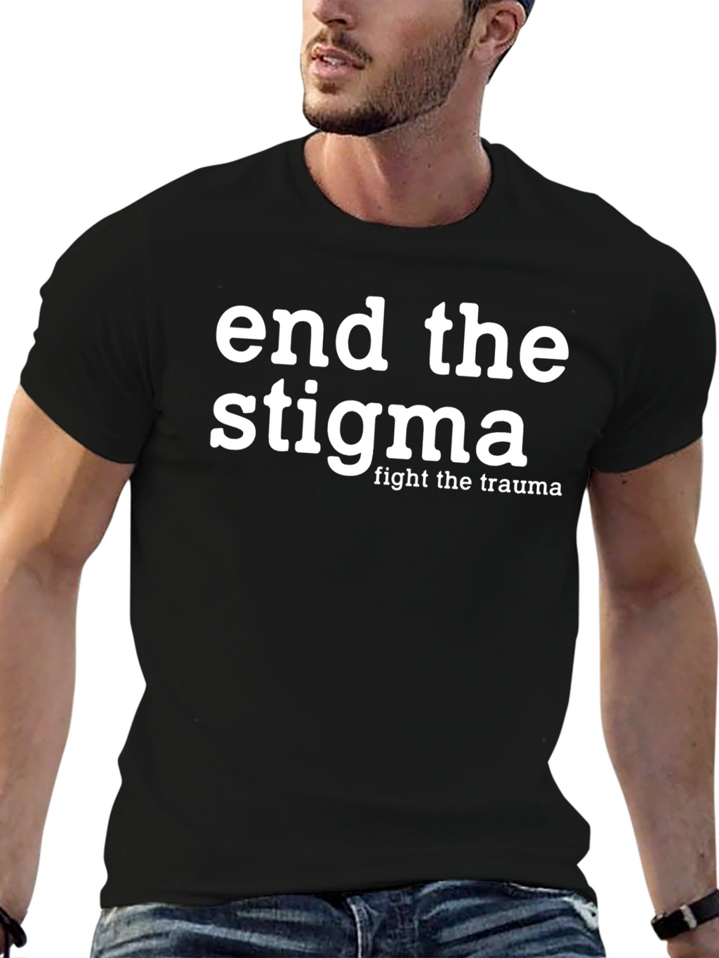 End The Stigma T-Shirt - Mental Health Awareness Tee