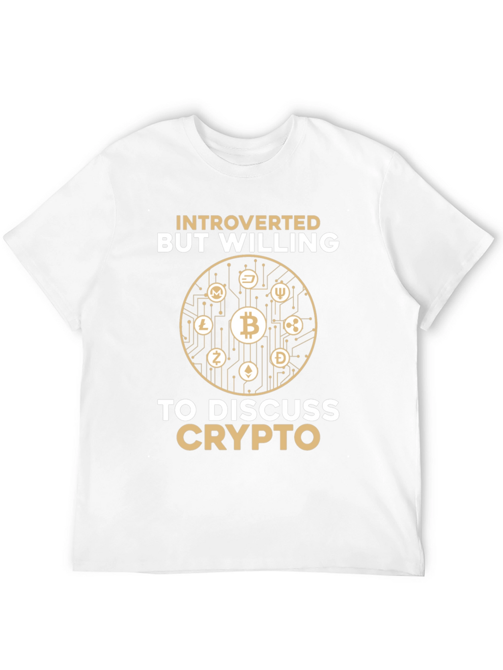 Introverted Crypto Enthusiast T-Shirt
