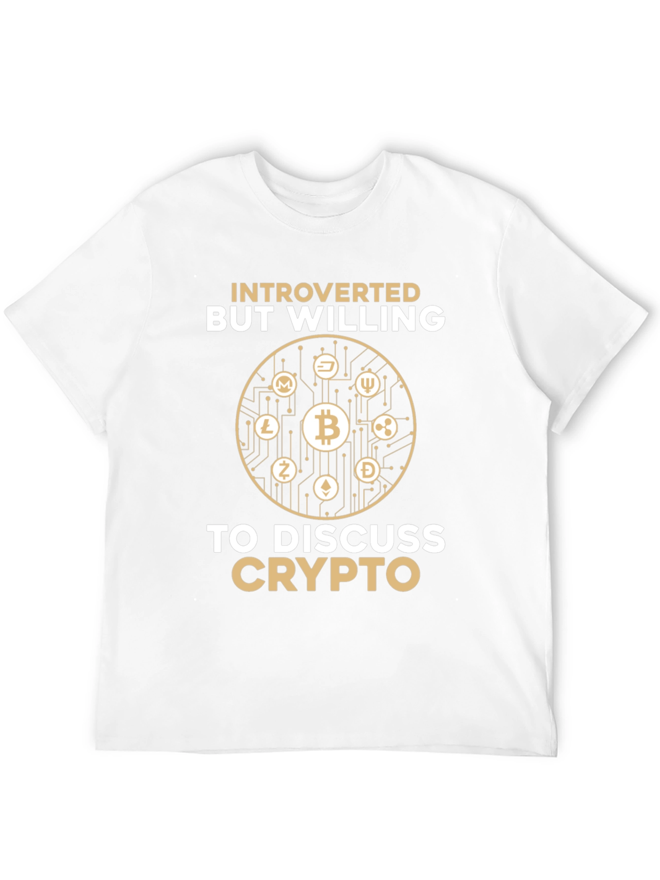Introverted Crypto Enthusiast T-Shirt