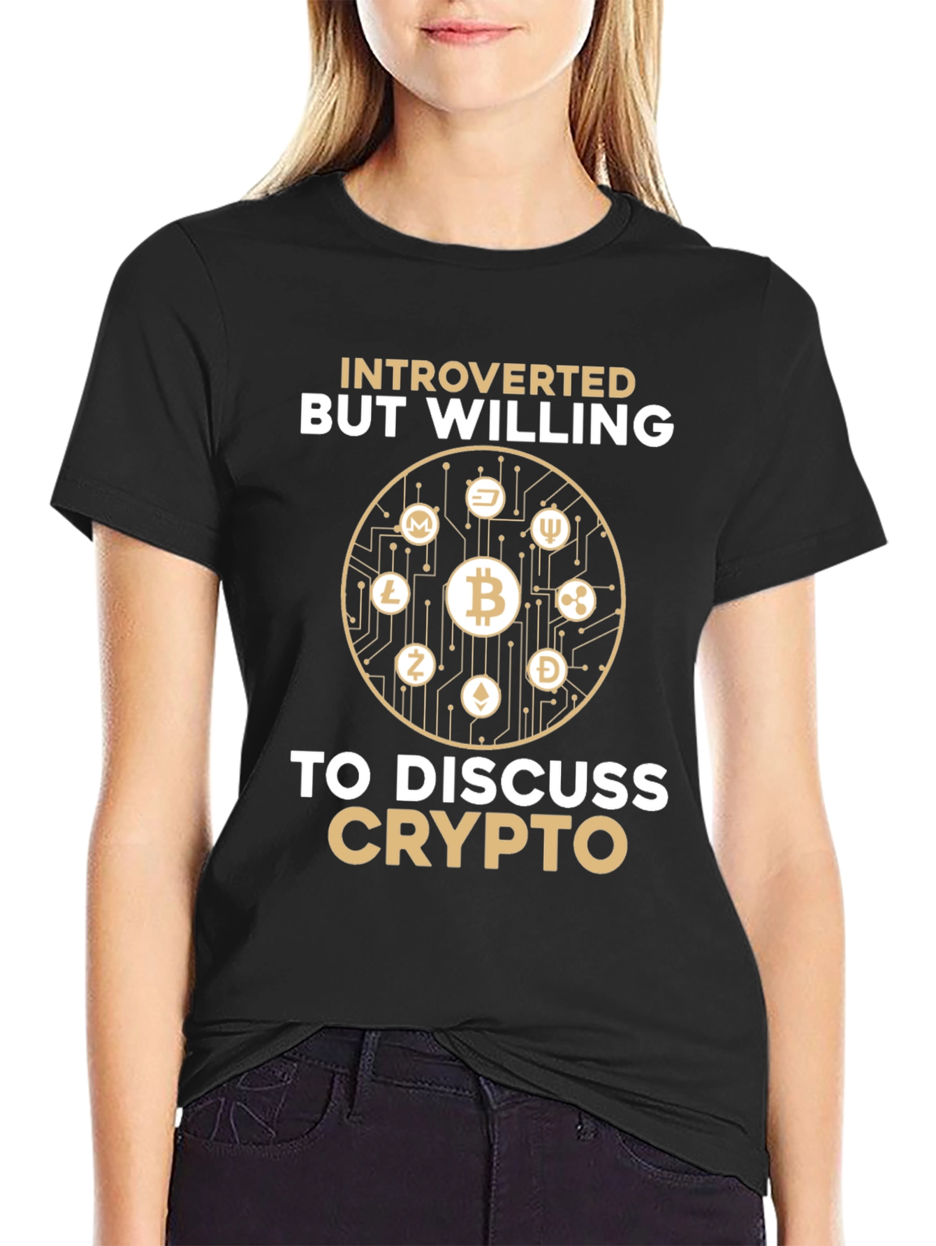 Introverted Crypto Enthusiast T-Shirt
