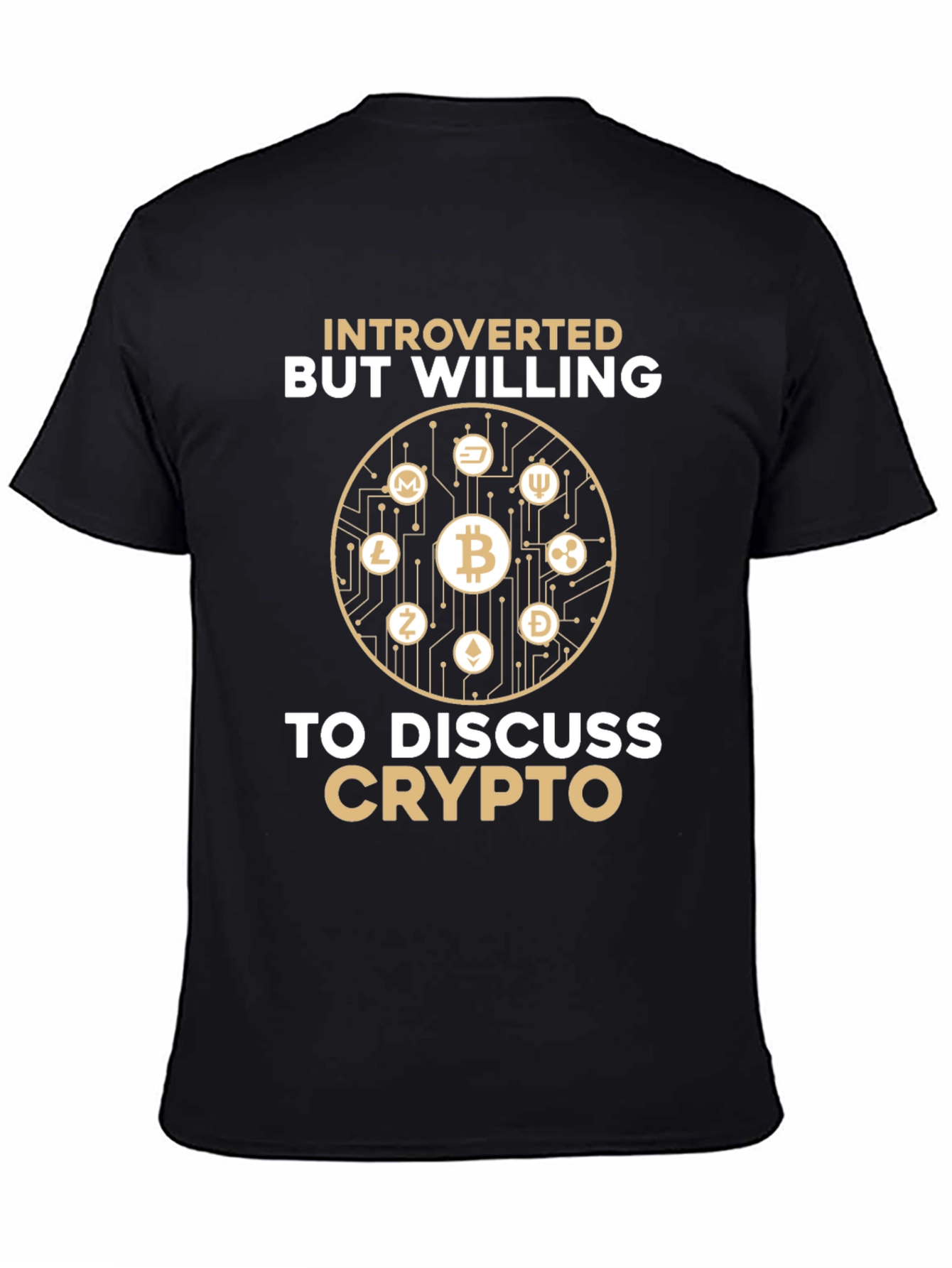 Introverted Crypto Enthusiast T-Shirt