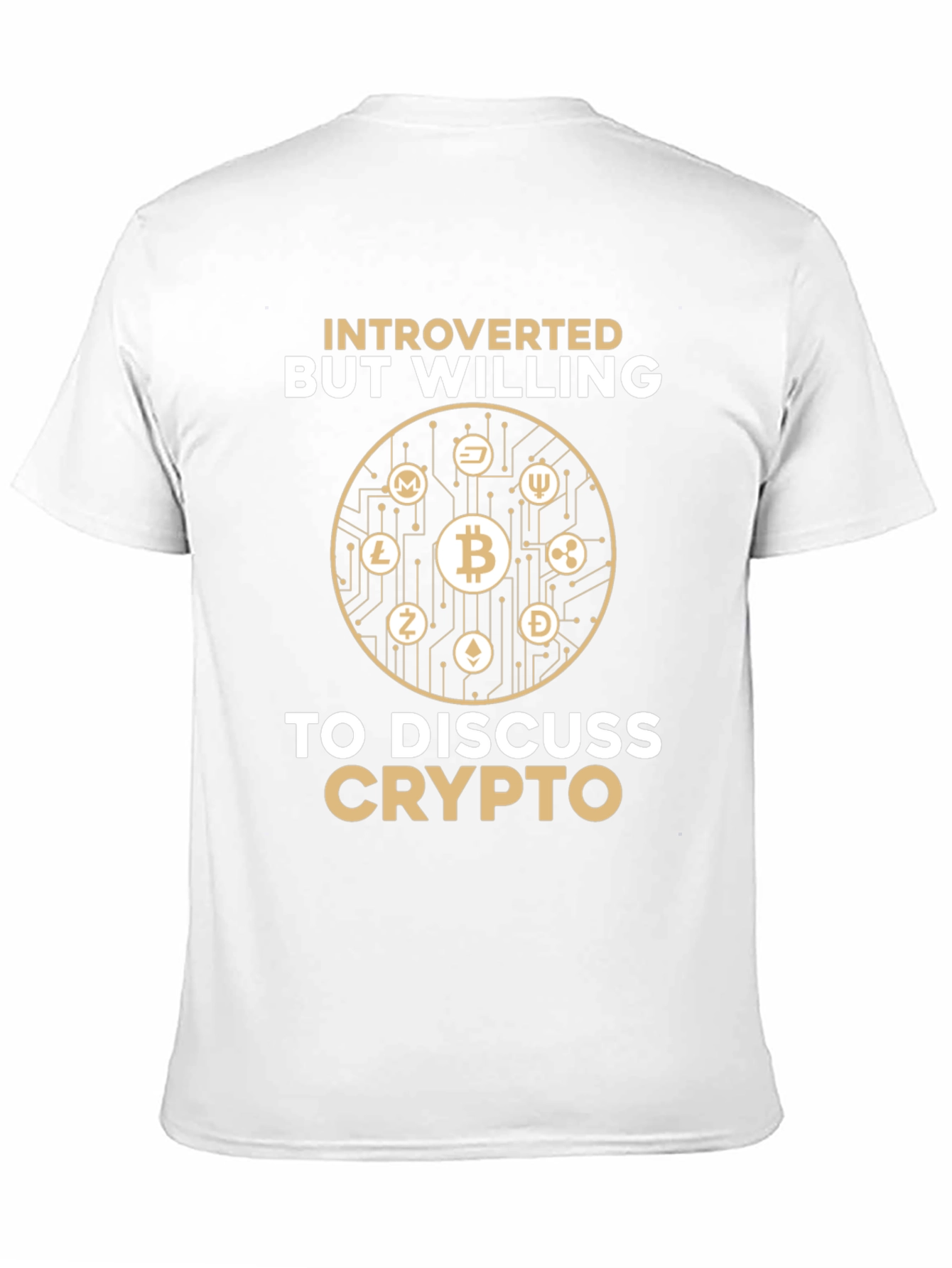 Introverted Crypto Enthusiast T-Shirt