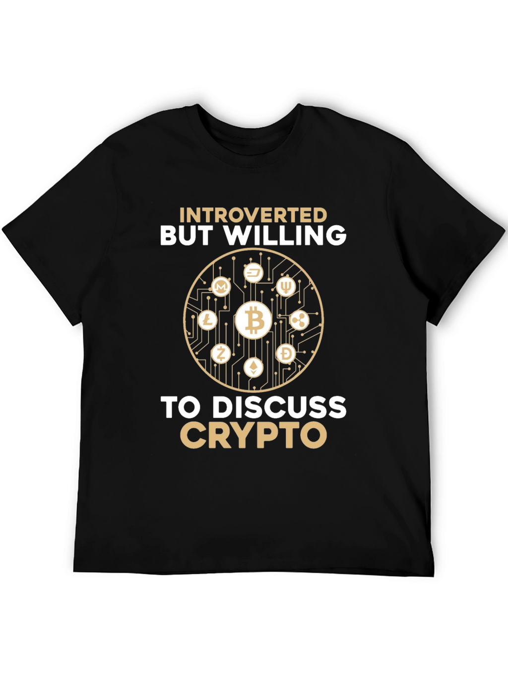 Introverted Crypto Enthusiast T-Shirt