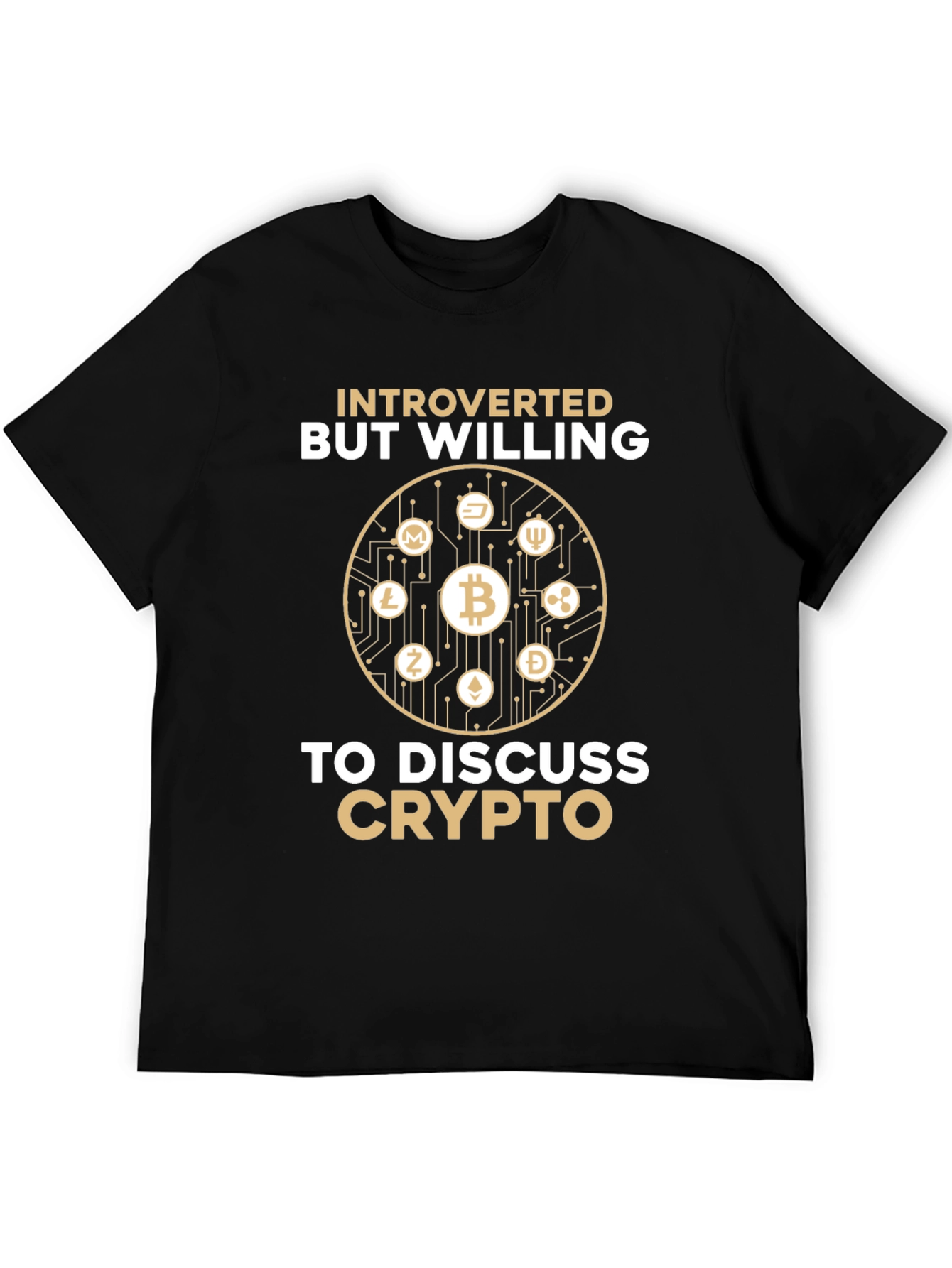 Introverted Crypto Enthusiast T-Shirt