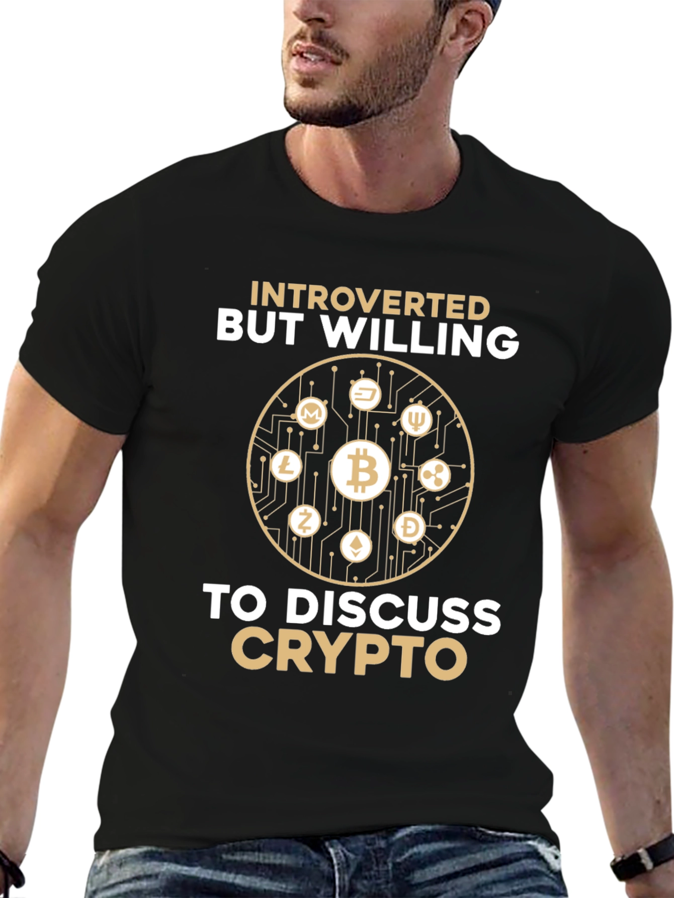 Introverted Crypto Enthusiast T-Shirt