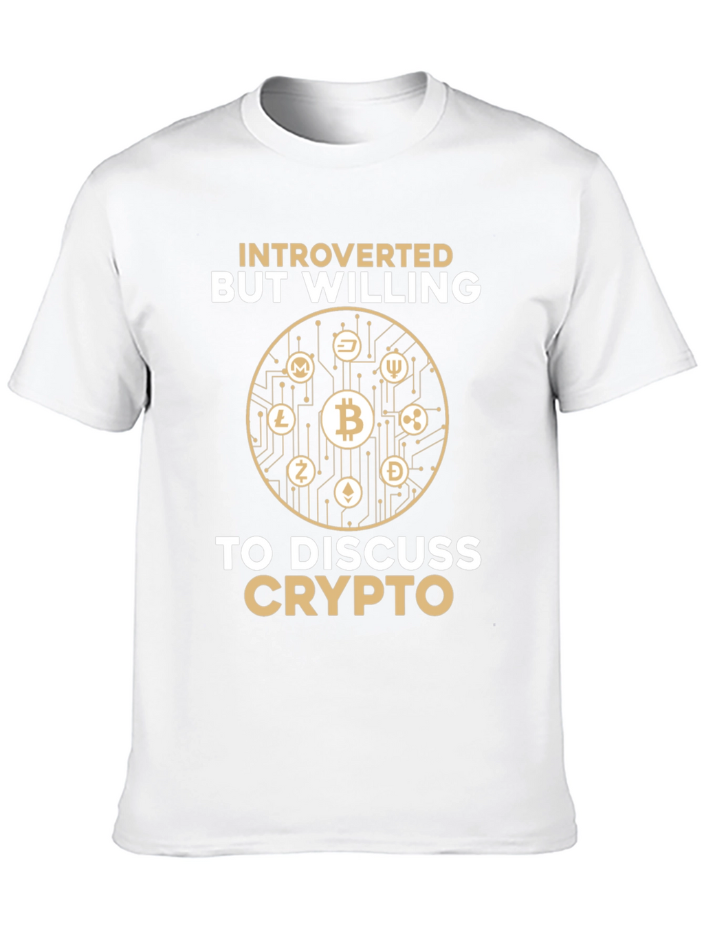 Introverted Crypto Enthusiast T-Shirt
