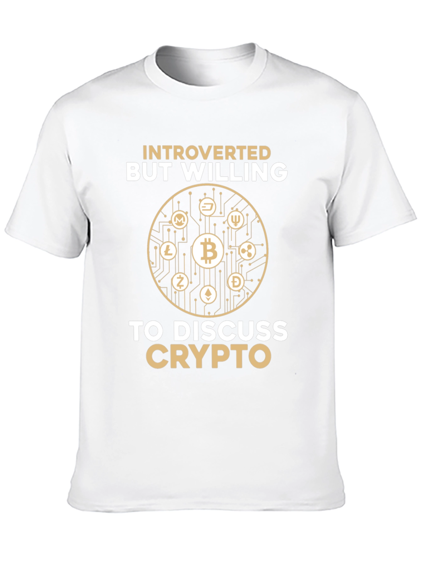 Introverted Crypto Enthusiast T-Shirt