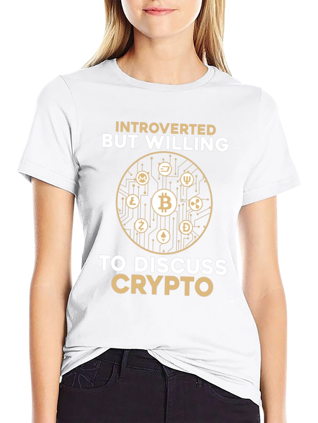 Introverted Crypto Enthusiast T-Shirt