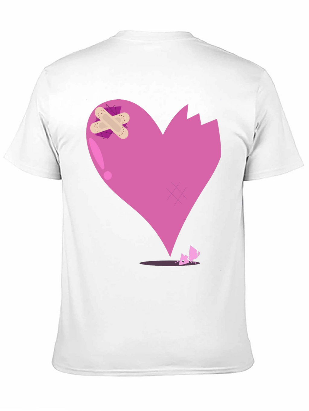 Broken Heart T-Shirt - Mens Graphic Tee