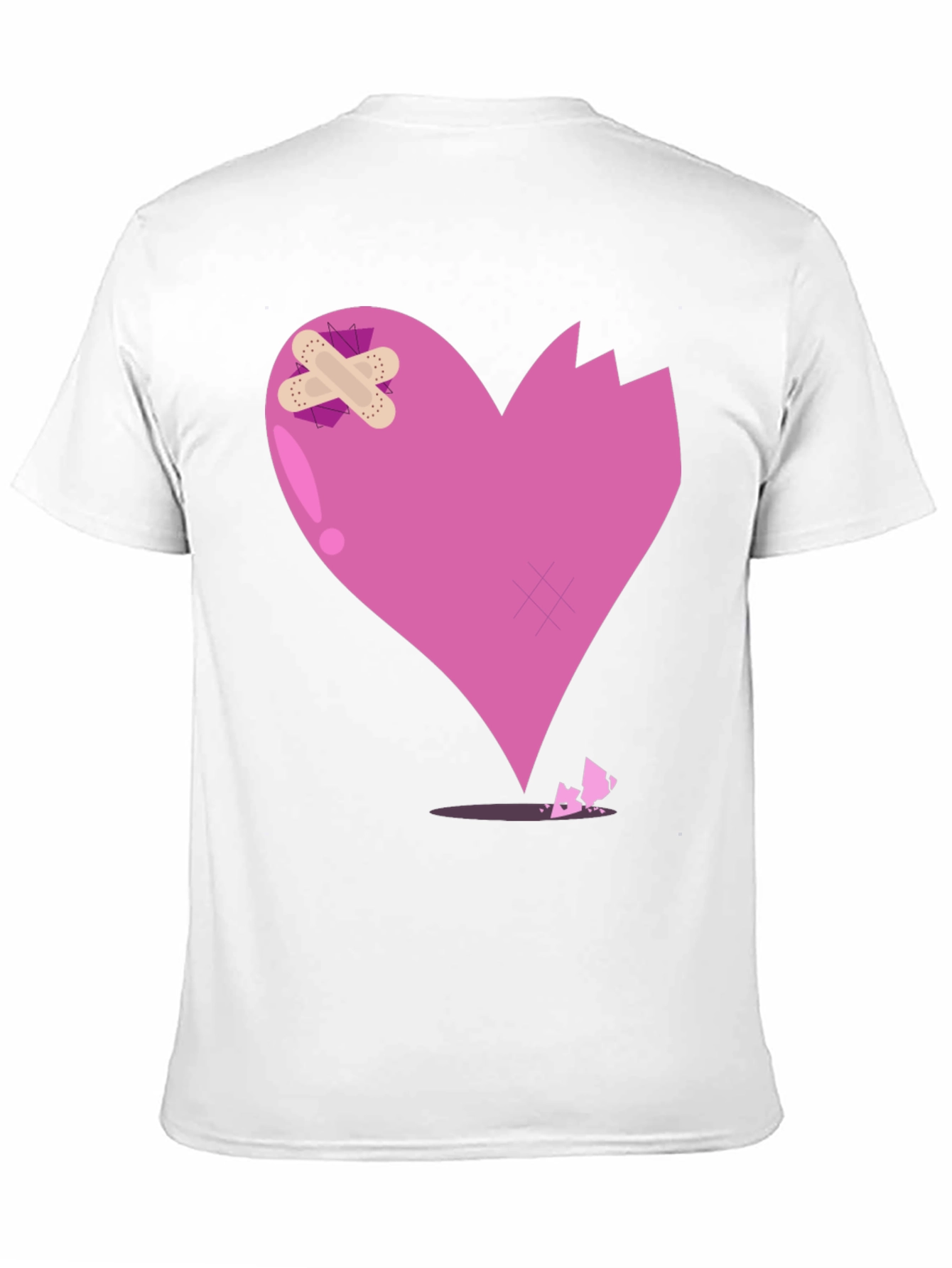 Broken Heart T-Shirt - Mens Graphic Tee