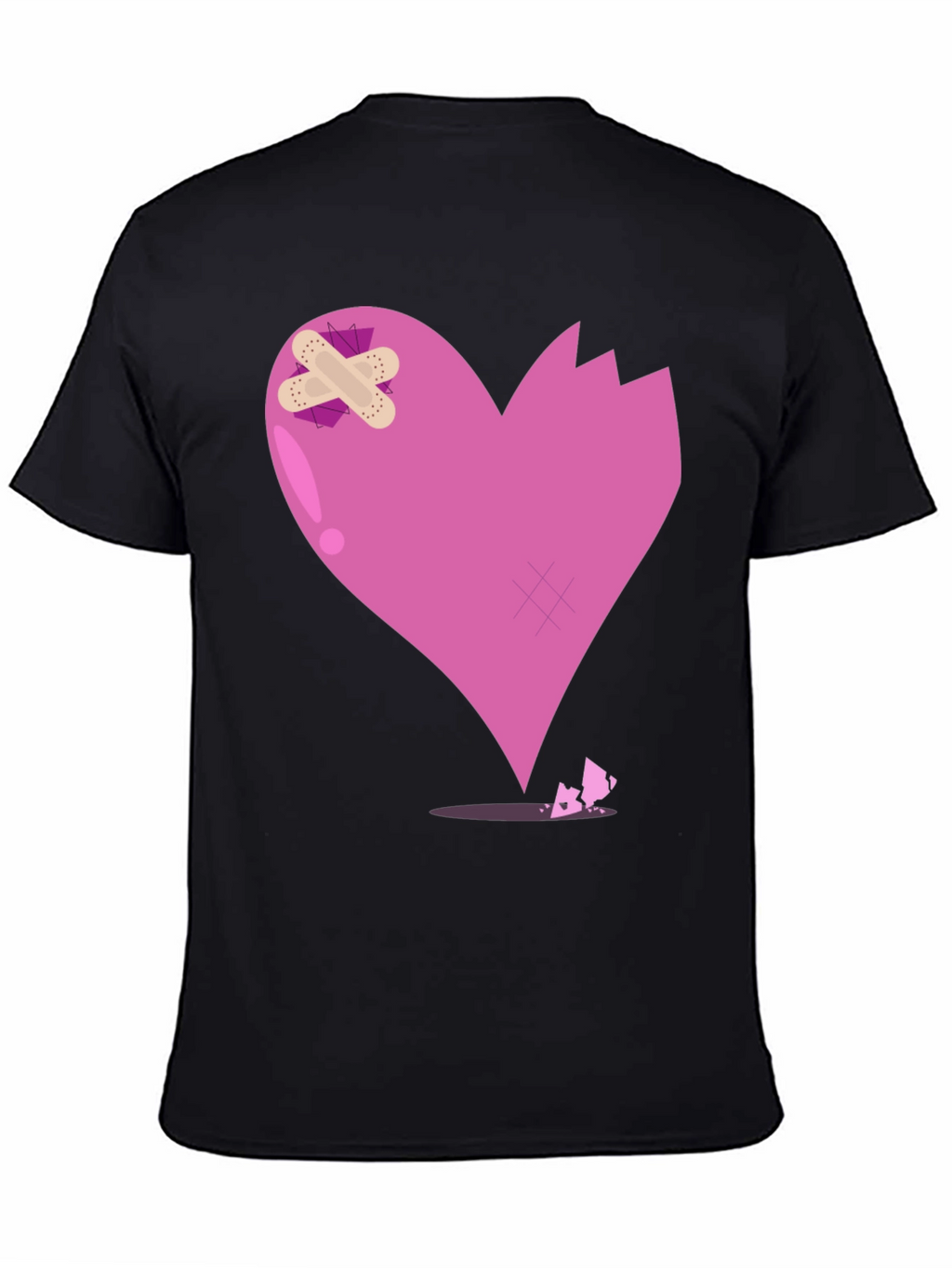 Broken Heart T-Shirt - Mens Graphic Tee