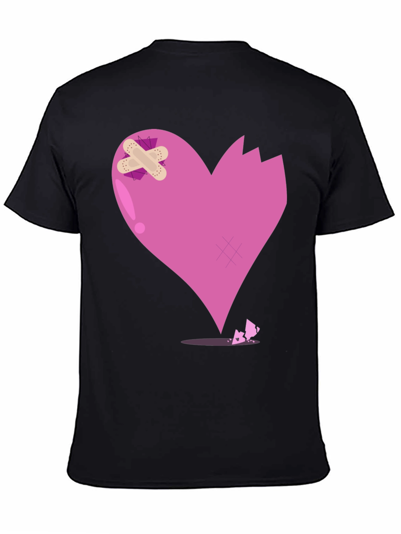Broken Heart T-Shirt - Mens Graphic Tee