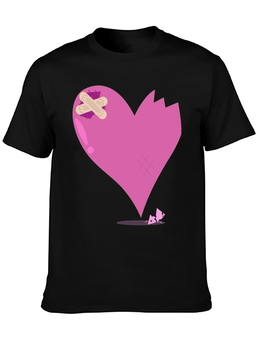 Broken Heart T-Shirt - Mens Graphic Tee