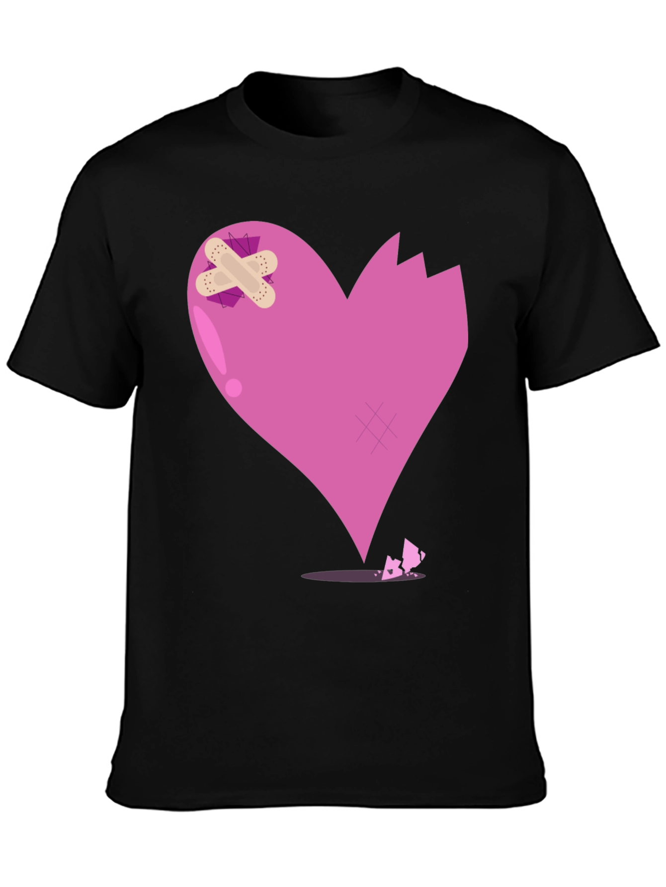 Broken Heart T-Shirt - Mens Graphic Tee
