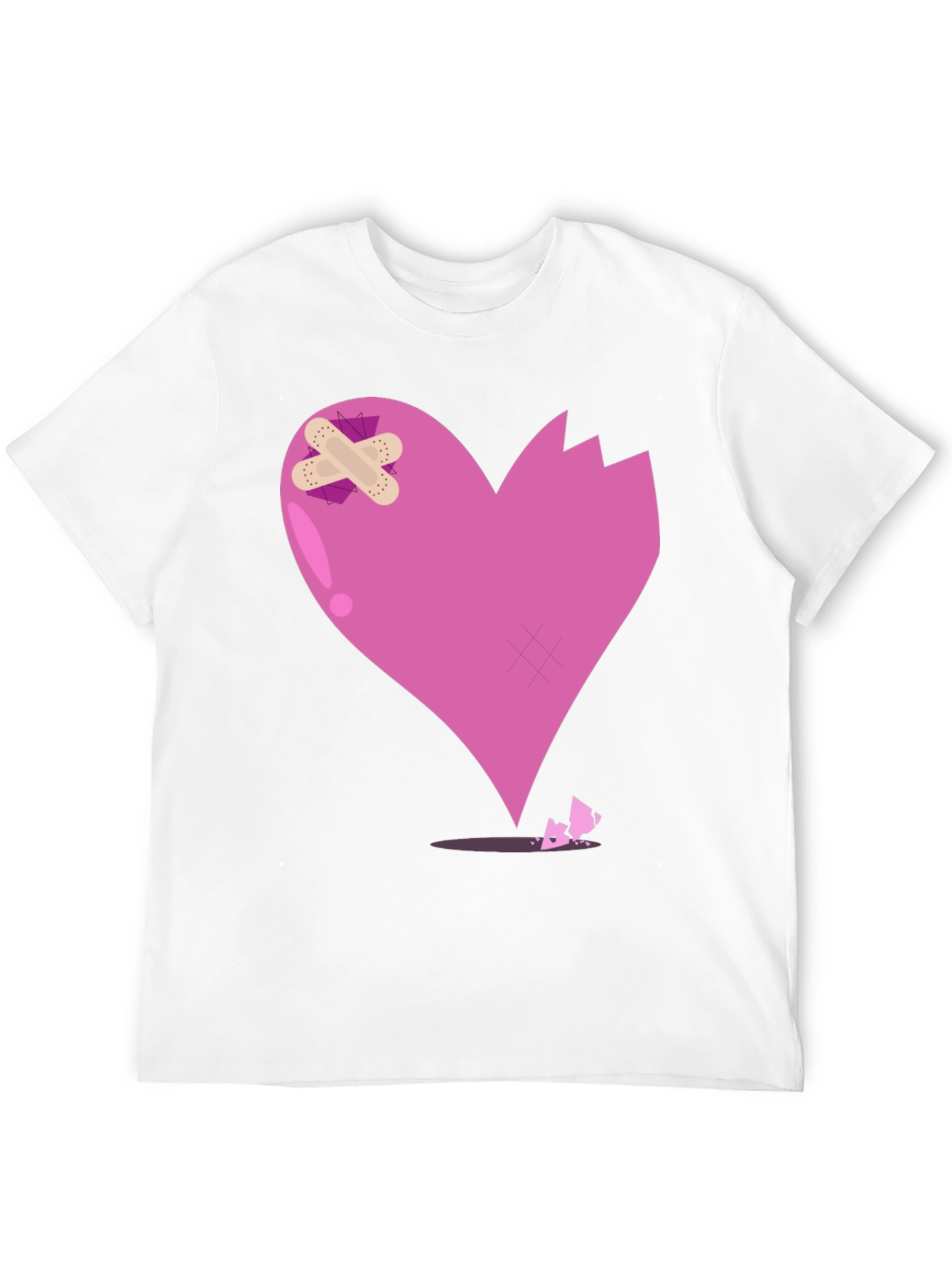 Broken Heart T-Shirt - Mens Graphic Tee