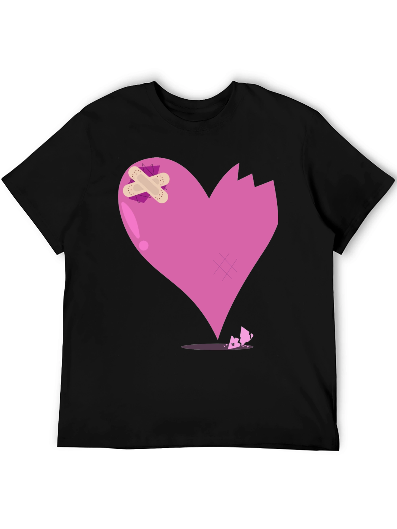 Broken Heart T-Shirt - Mens Graphic Tee