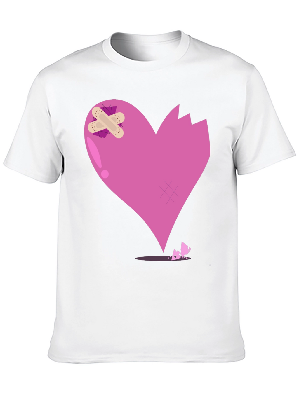 Broken Heart T-Shirt - Mens Graphic Tee