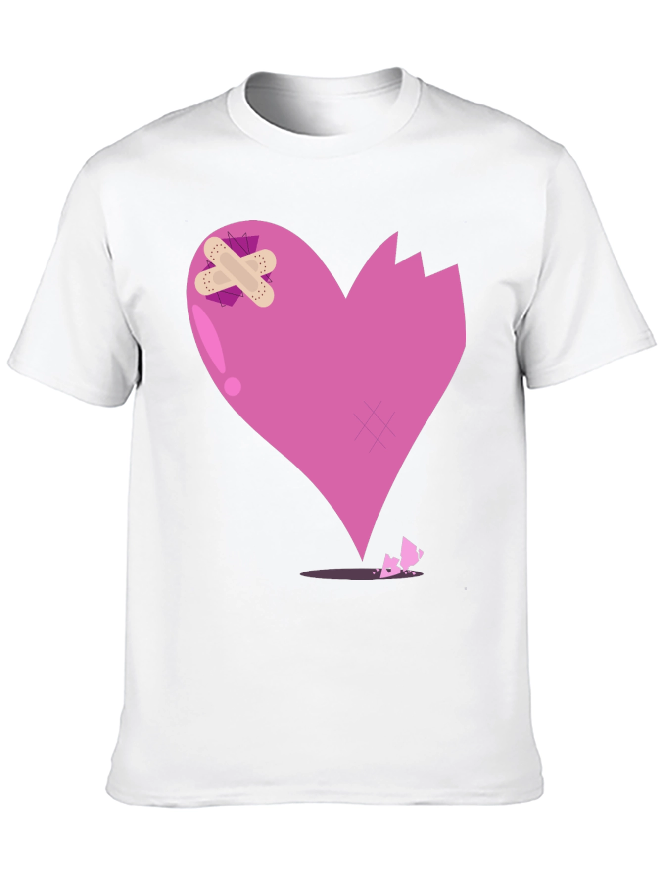 Broken Heart T-Shirt - Mens Graphic Tee