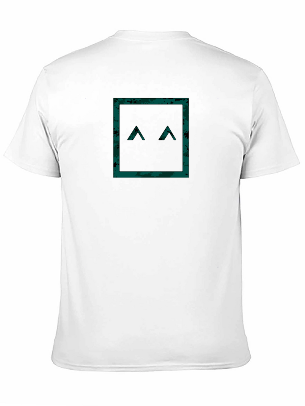 Geometric Camo Face T-Shirt - Modern Style