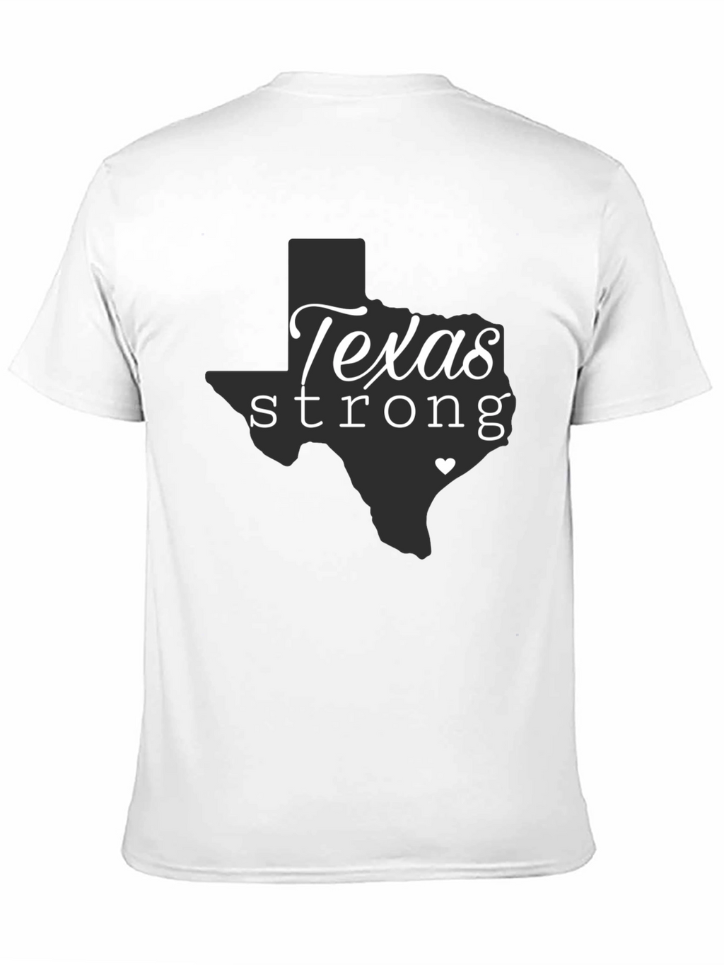 Texas Strong Graphic Tee - Black Unisex T-Shirt