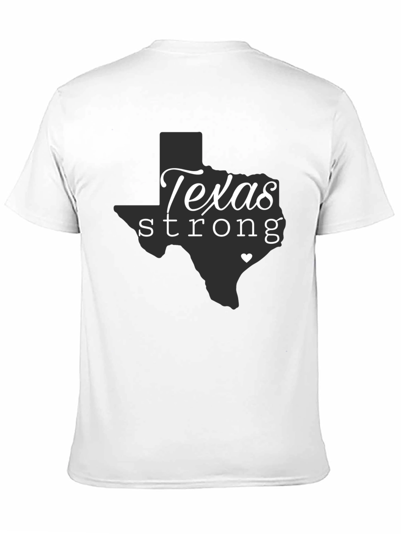 Texas Strong Graphic Tee - Black Unisex T-Shirt