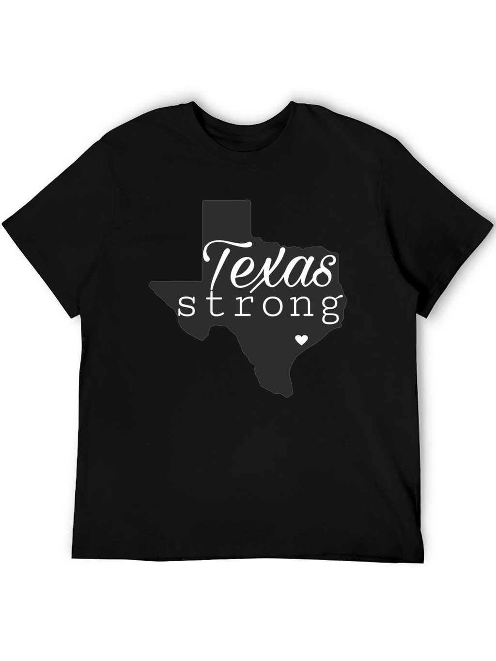 Texas Strong Graphic Tee - Black Unisex T-Shirt